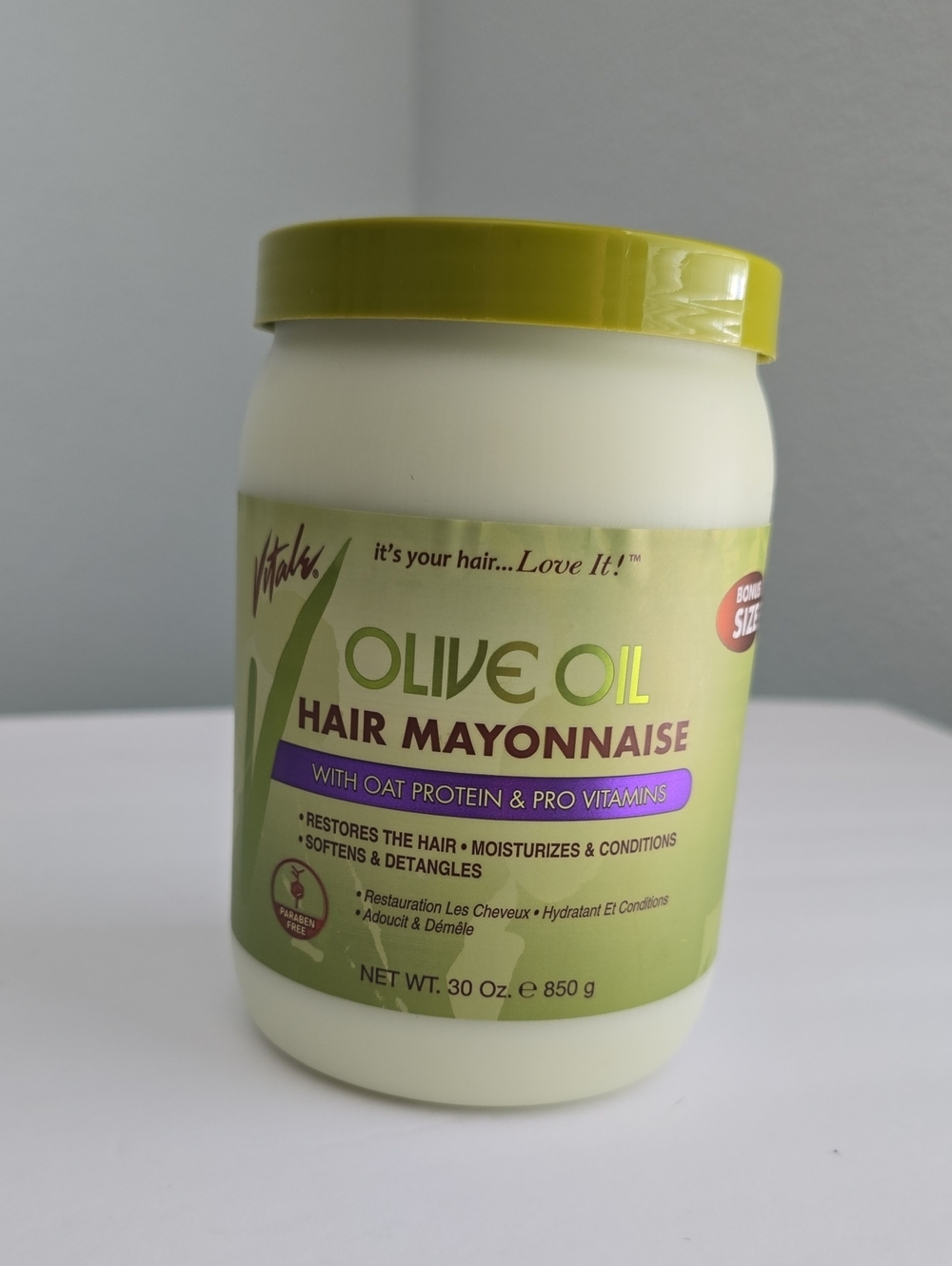 2 Pack Vitale Olive Oil Hair Mayonnaise - Cream & Olive